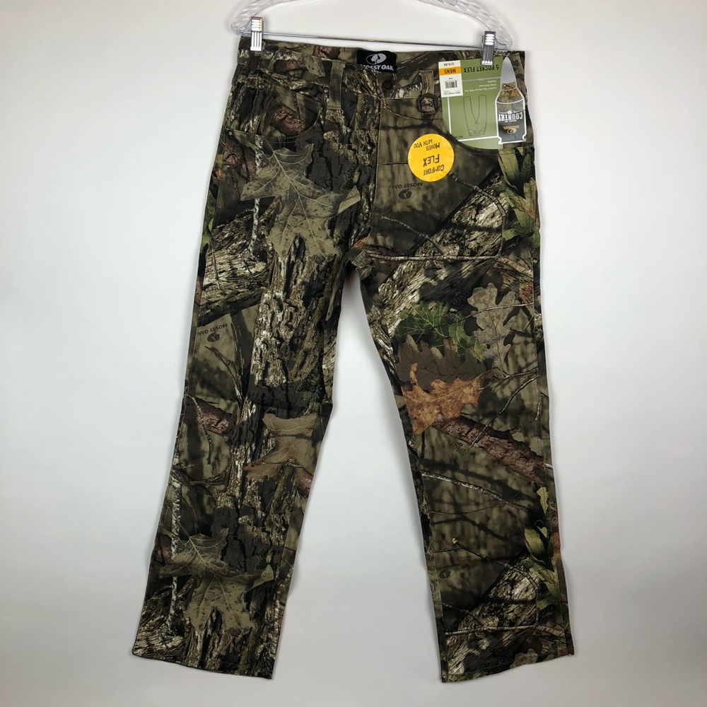 🔥 Mossy Oak Camo Woodland Flex Jeans